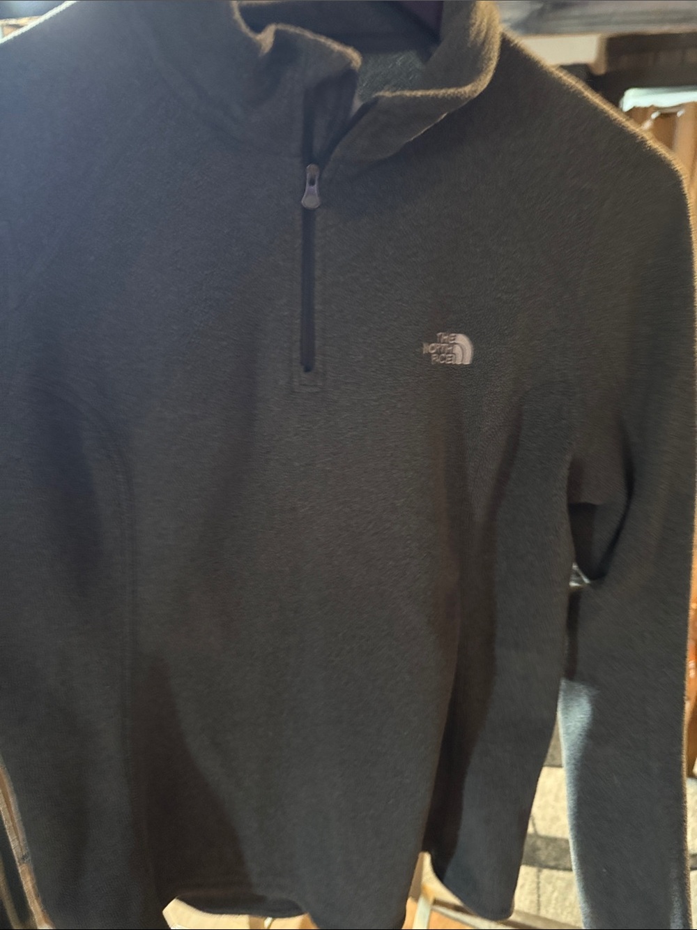 The North Face Women’s Dark Gray Quarter Zip Pullover